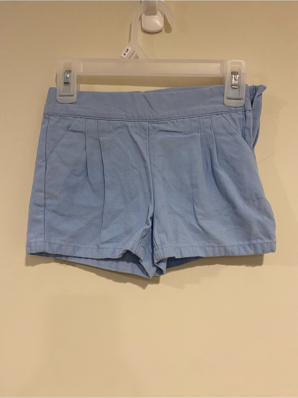 Janie and Jack Light Blue Knit Shorts